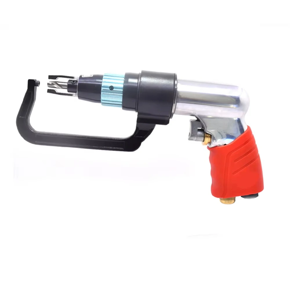 Air Spot Weld Drill Pneumatic Sheet Metal Drill for Remover Dent Fix W/Hook Drills With 5/16 1/4 Inch Bits for Car Welding Spot