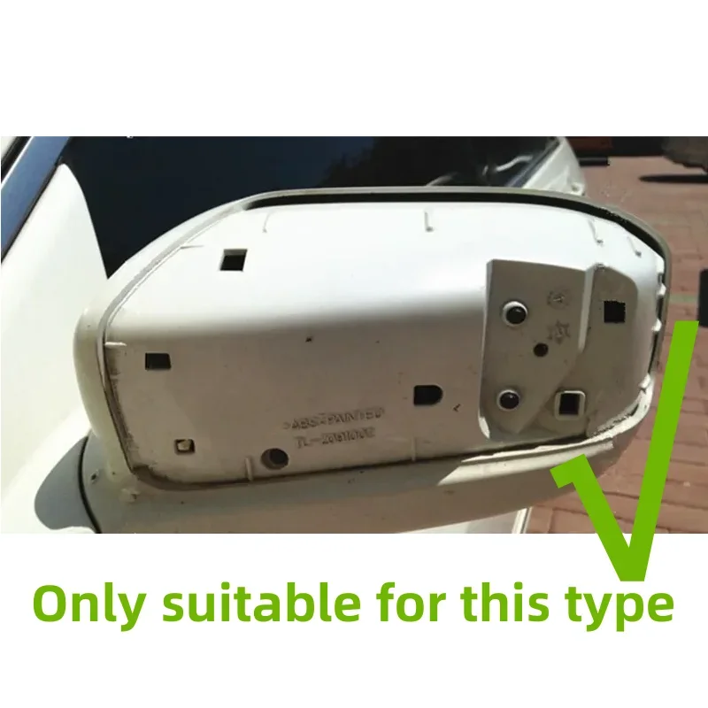 For Honda Accord CM5 CM6 2003-2007 Left Right Side Door Rear View Mirror Shell Cover Cap Frame