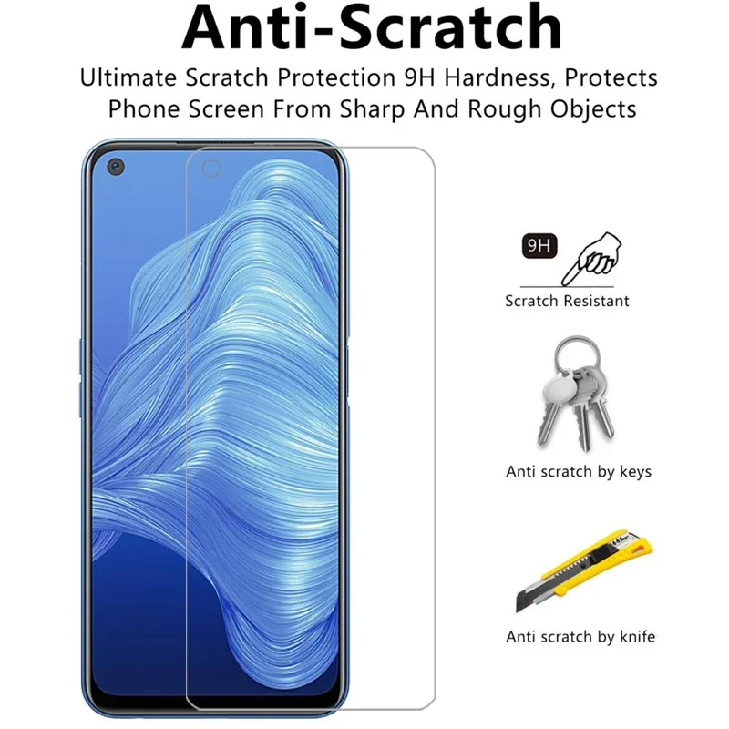 Displays chutz folie aus gehärtetem Glas für Realme 7 Pro Hülle auf Realmi 7pro Schutz Telefon Coque Tasche Realme7 5g Realme7pro