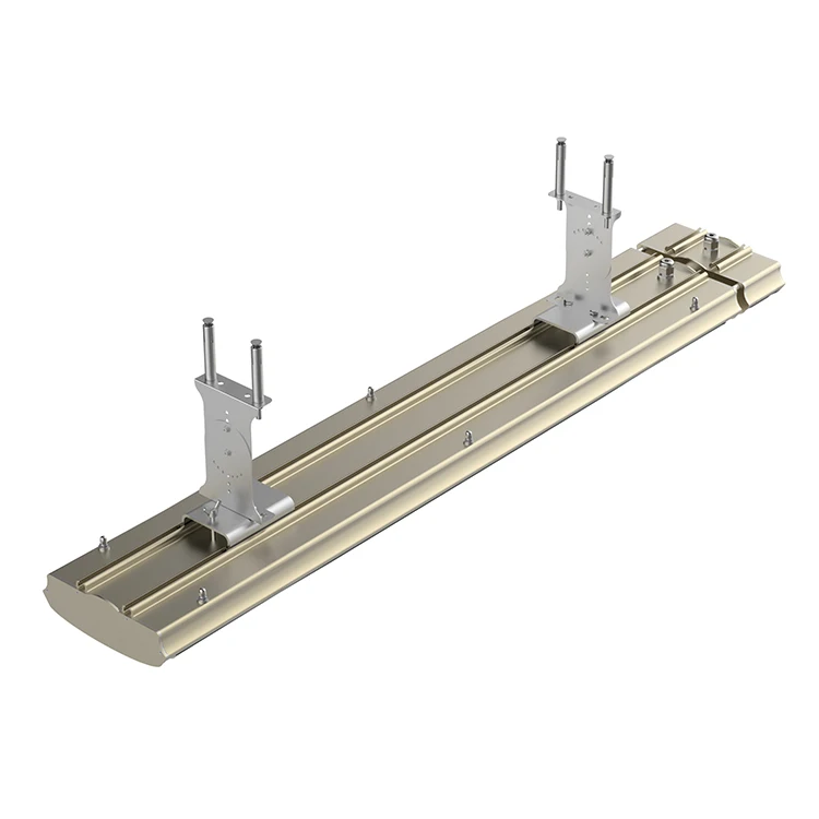Aluminum Infrared Radiant Heater with Remote Controller Ceiling/Wall-Mounted 220V 1800W for Indoor/Outdoor Use