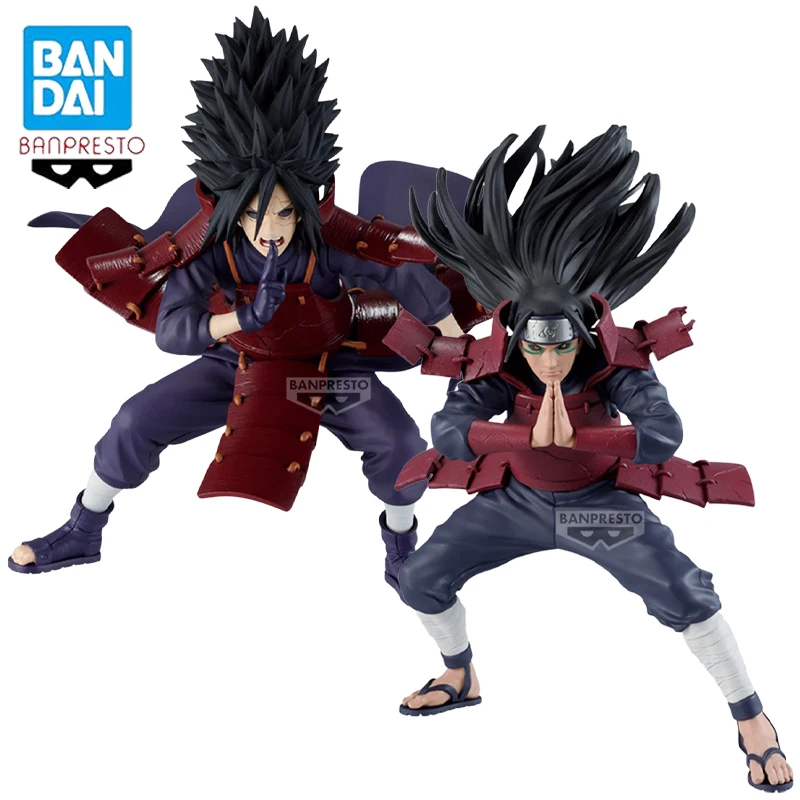 

Original Bandai BANPRESTO VIBRATION STARS NARUTO Uchiha Madara ＆ Senju Hashirama Anime Figure Collectible Model Doll Toys Gift