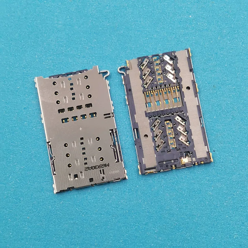 1-5Pcs Reader Sim Card Socket For Samsung Galaxy Note10 Note 10 Plus Lite N976 N970 N9760 N9700 N770 Slot Tray Holder Connector