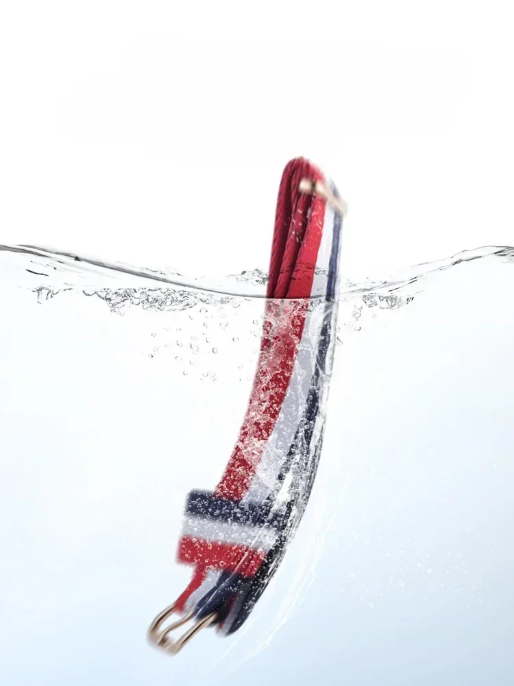 Per Daniel Wellington Watch per uomo e donna blu bianco nero cinturino per orologio in Nylon traspirante impermeabile 18 20 22mm