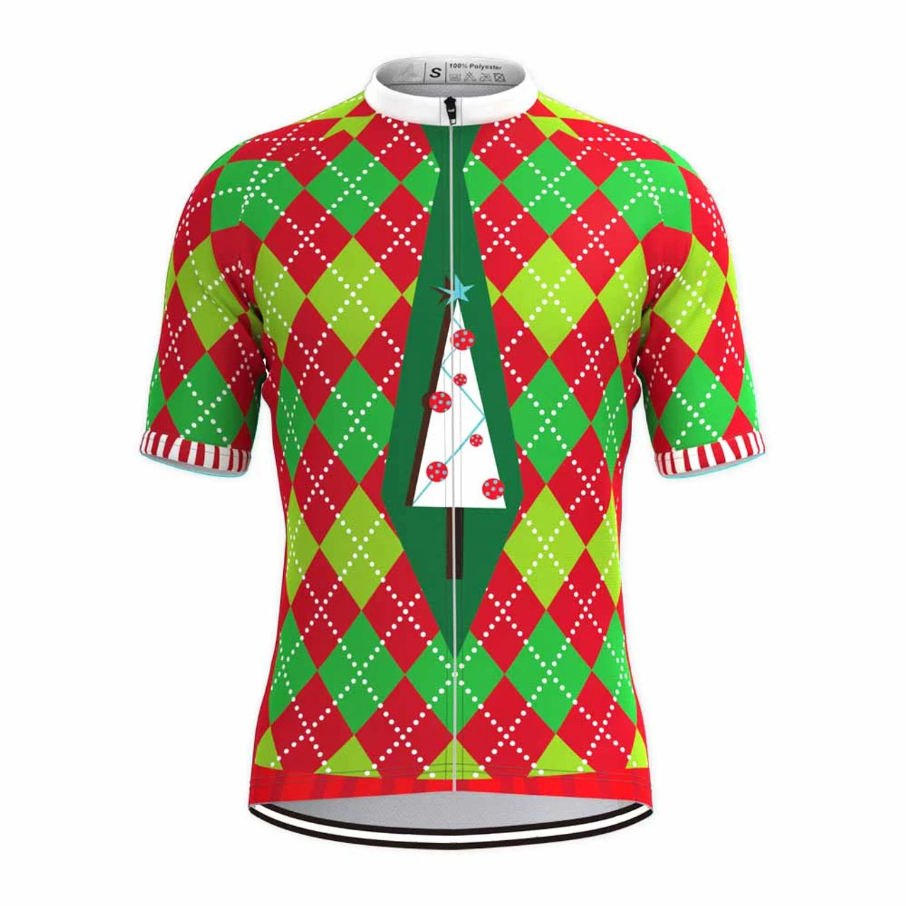 2022 Christmas Cycling Jersey Breathable Quick-Drying New Men Short Sleeve BIke Clothing Mtb Maillot Ciclismo Hombre