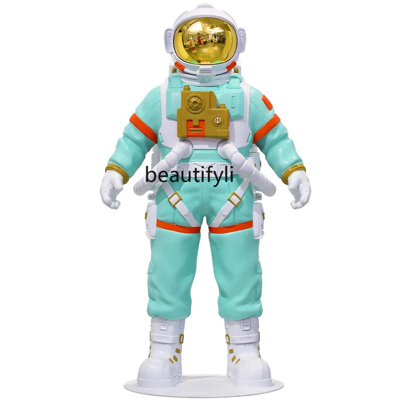 Outer Space Astronauts Decoration Large Floor Commercial Street Beautiful Furnishings Decoration Figure Sculpture