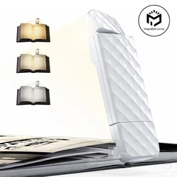 Book Reading Light Bed Book Light LED Rechargeable Clip on Book Read Light Portable Night Ligh Adjustable Bookmark Book Lights