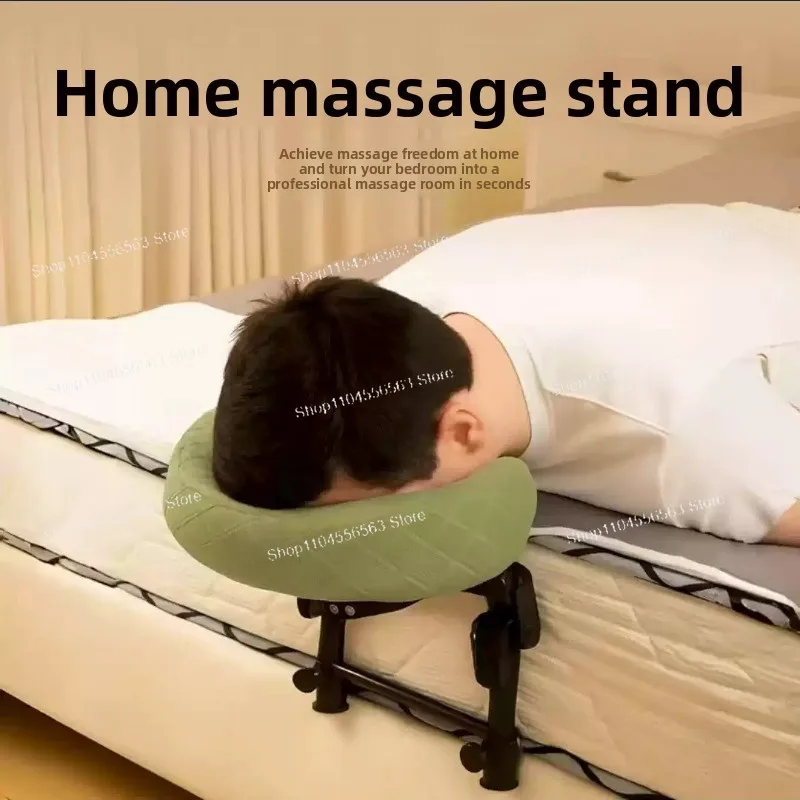 Travel-Friendly Orthopedic Neck Support Pillow - Heat Therapy Moxa Cushion with Acupressure & Eye Recovery