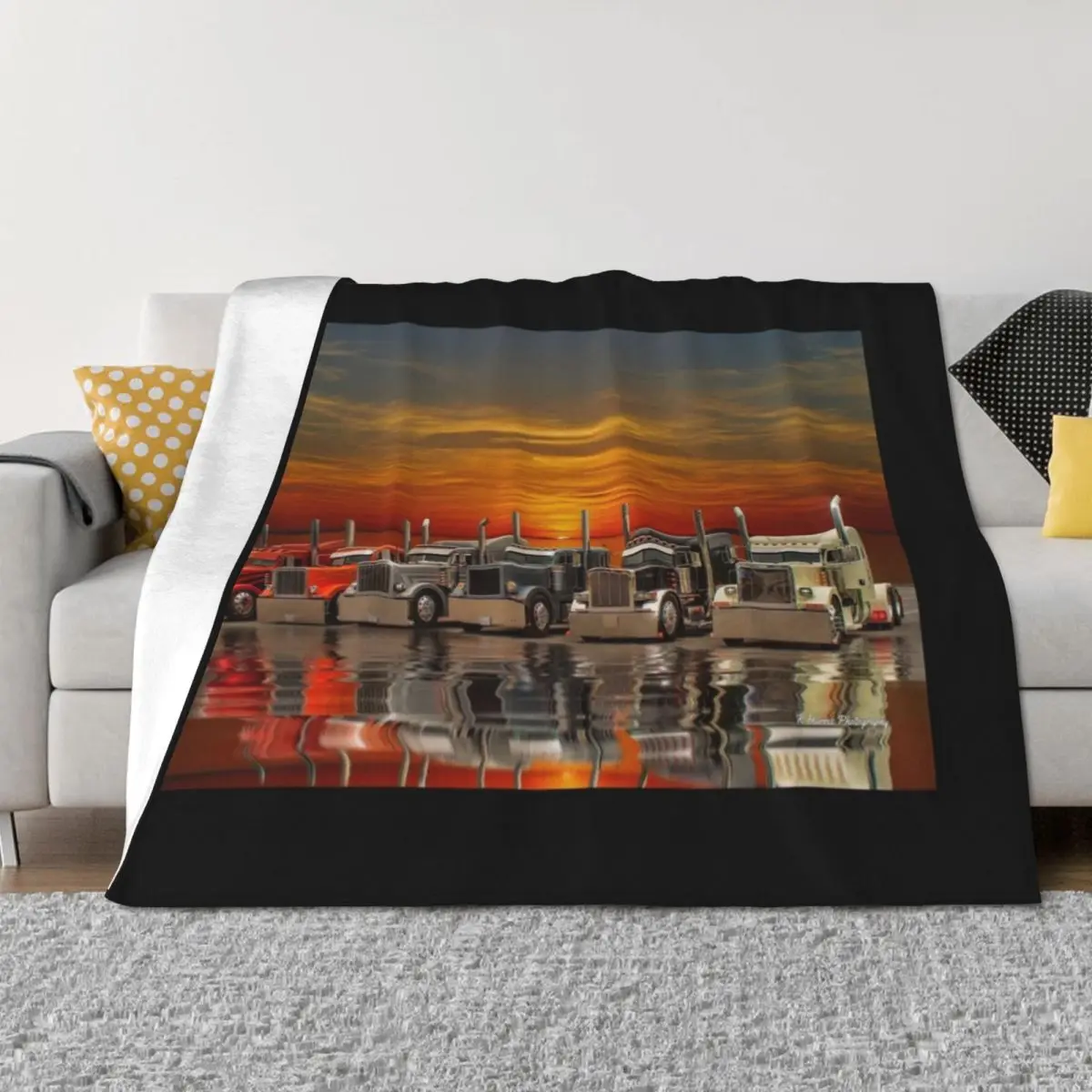 

CATR9492-19 Throw Blanket halloween blankets and throws Flannels Blankets