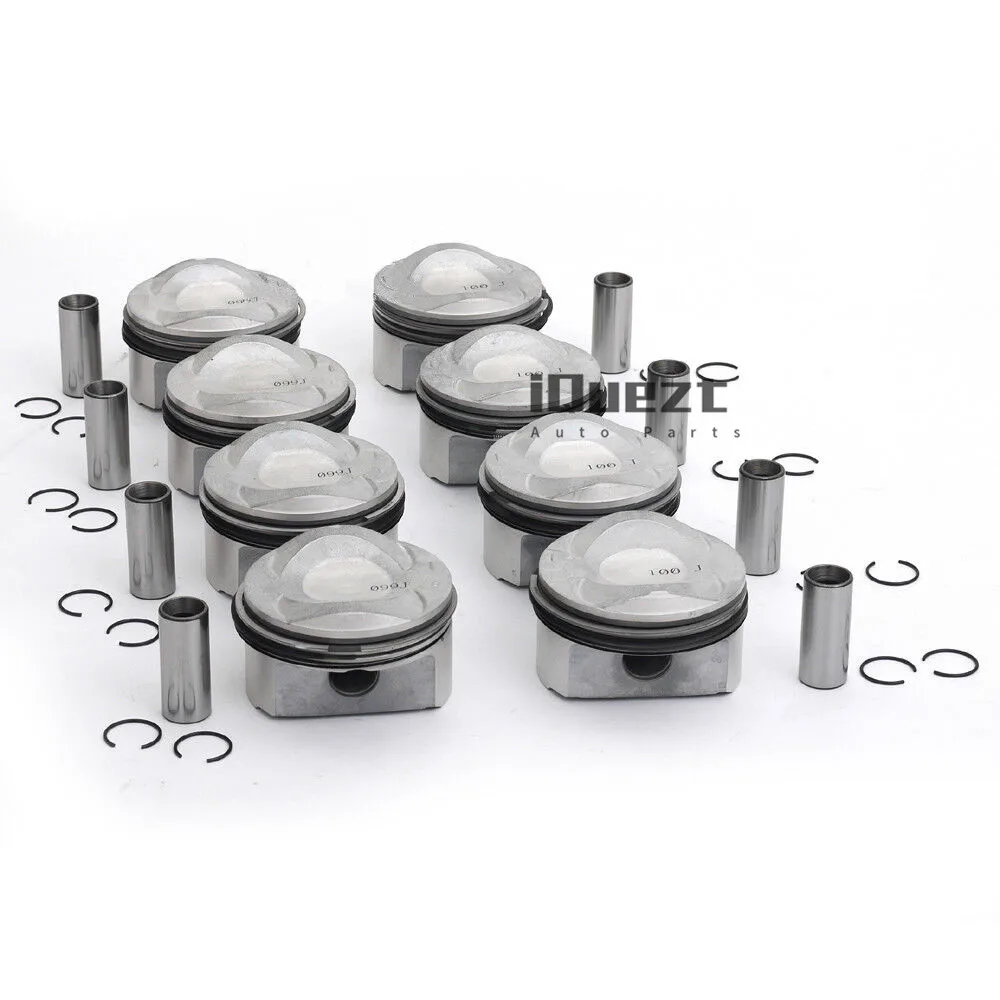 Pistons Rings Set Φ84.5mm STD / Wrist Φ20mm For VW Touareg AUDI S5 A6 A8 Q7 4.2L Naturally Aspirated 079107065DC