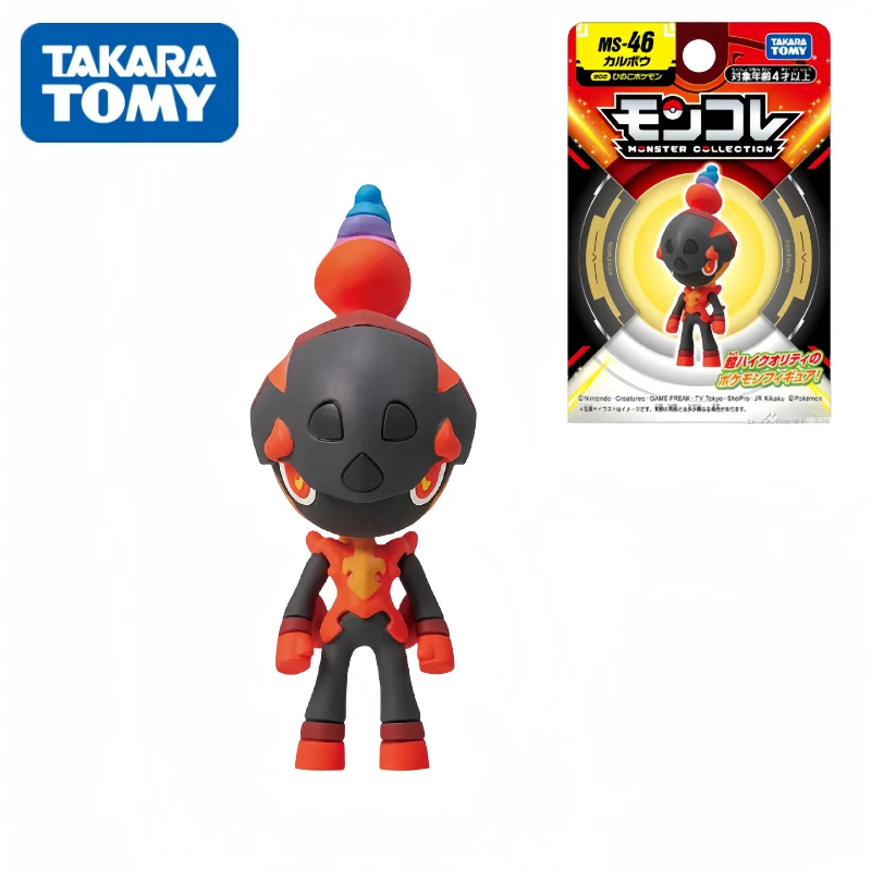 TAKARA TOMY Pokemon Charcadet Model Anime Miniature Collection Decorative Ornaments Children's Toys Figures Christmas Gifts