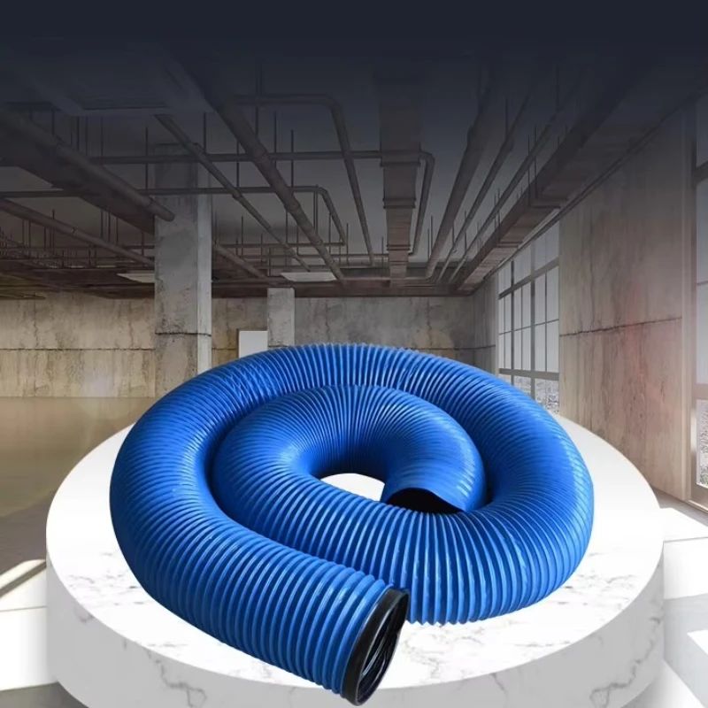 Central air conditioning duct cleaning machine with dust box