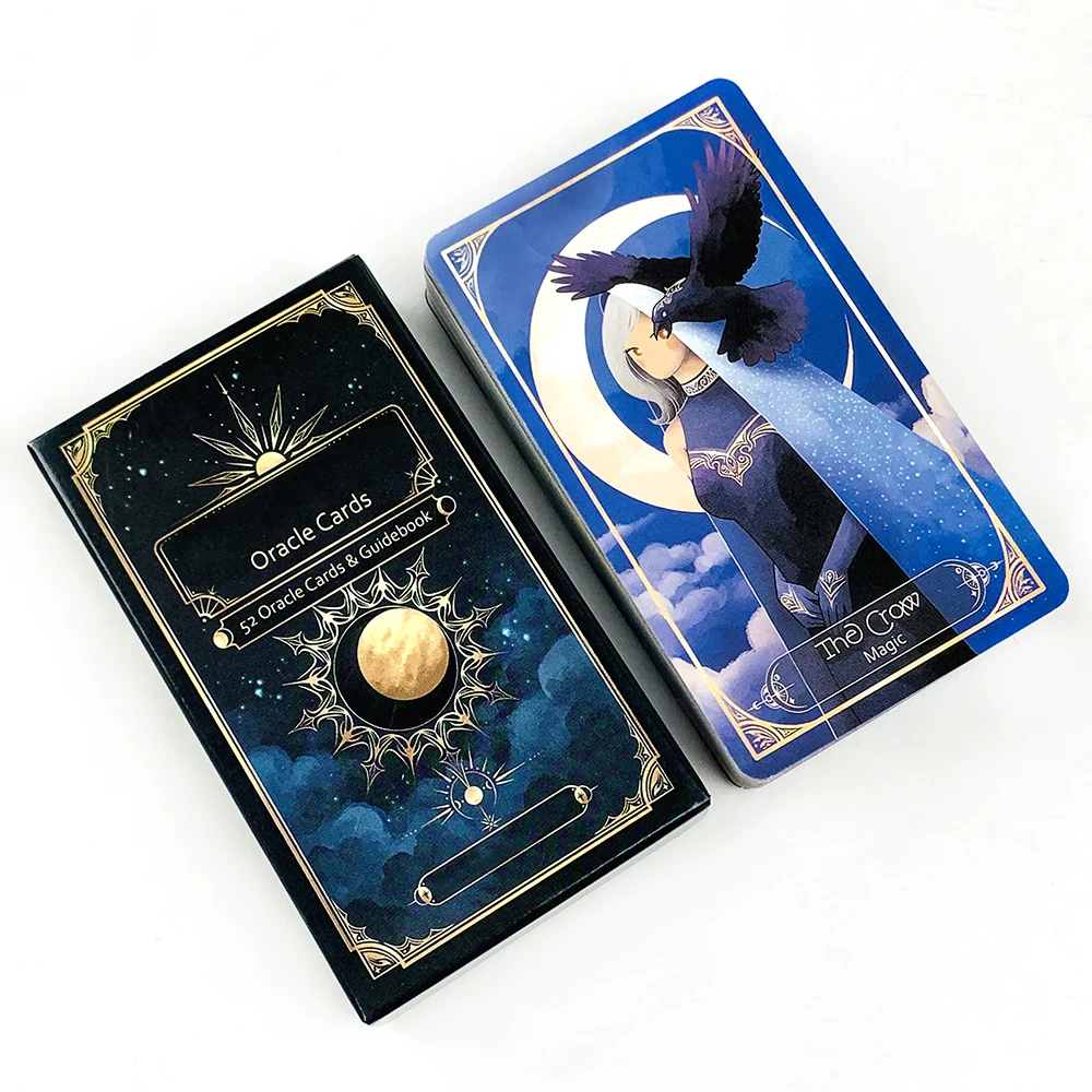New Oracle Cards 52 Oracle Cards English Version Predictive Divination Deck Board Game Family Party Card Game Holiday Games