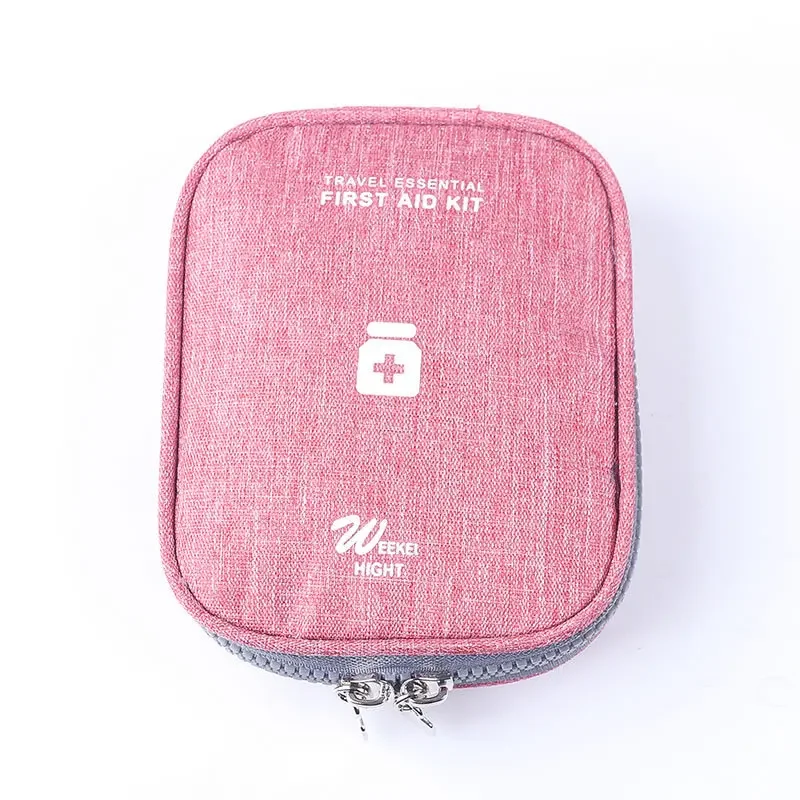 Mini Portable Medicine Storage Bag Travel First Aid Kit Medicine Bags Organizer Camping Outdoor Emergency Survival Bag Pill Case