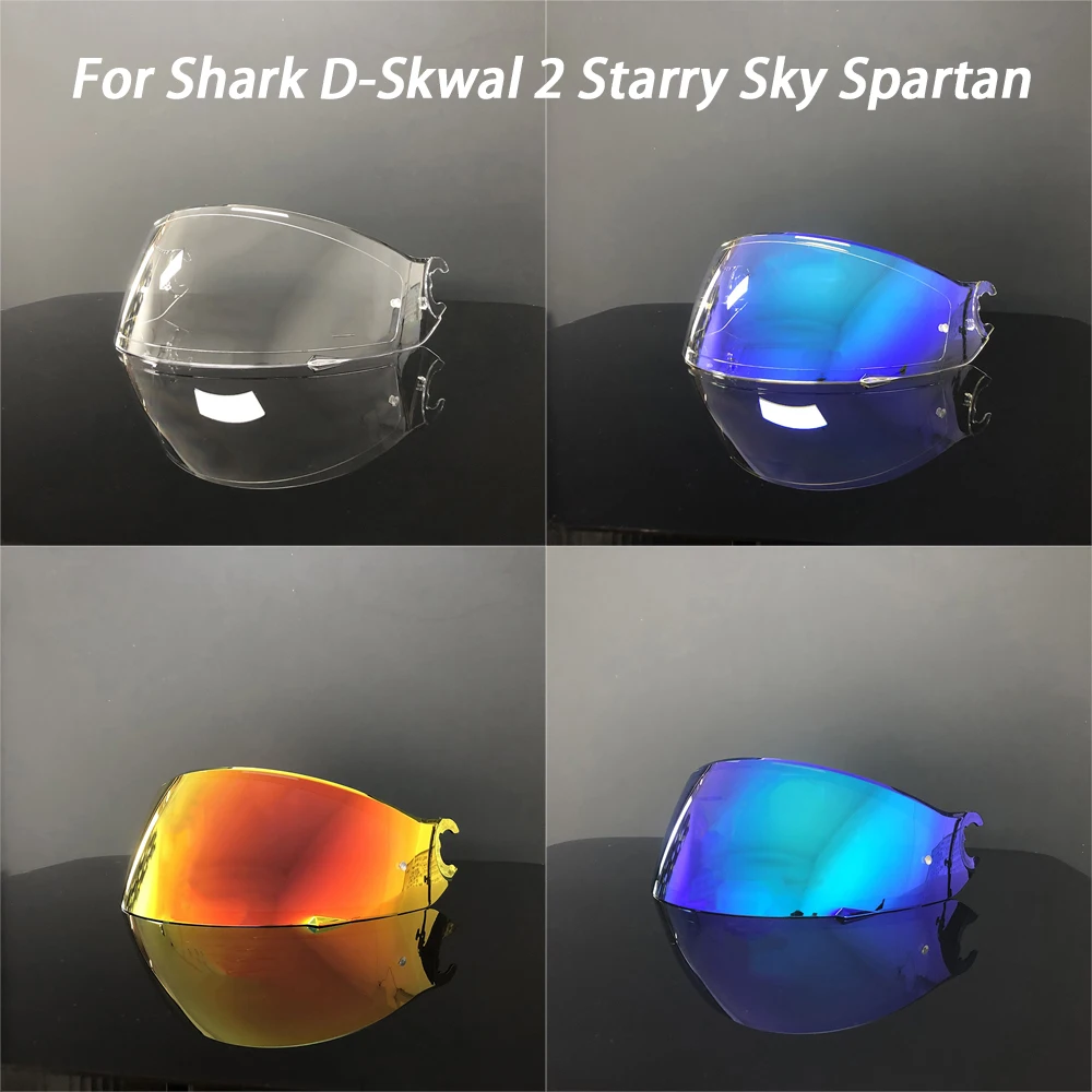 

Козырек для мотоциклетного шлема для Shark D-Skwal 2, звездное небо, спартанский объектив, козырек с защитой от ультрафиолета, щиток для лица