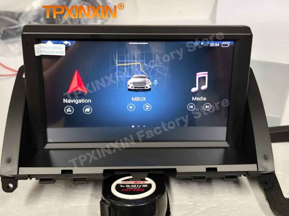 Car Radio With Android Screen For Mecerdes Benz C W204 2007 2008 2009 2010 2011 Intelligent System GPS Navi Autostereo Head Unit