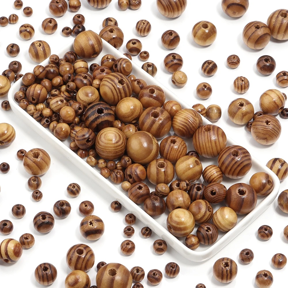 20-300pcs/lot Pine Wooden Bead - огляд і ціна Workshop Tools Diy