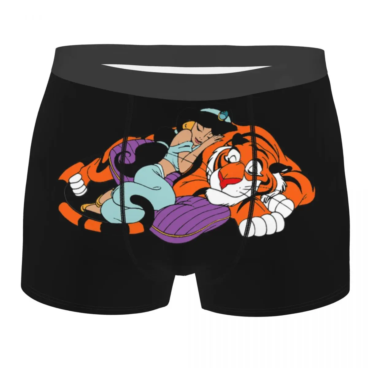 

Мужское нижнее белье Custom Aladdin Fairy Tales, эластичные трусы-боксеры, шорты, мягкие трусы для мужчин
