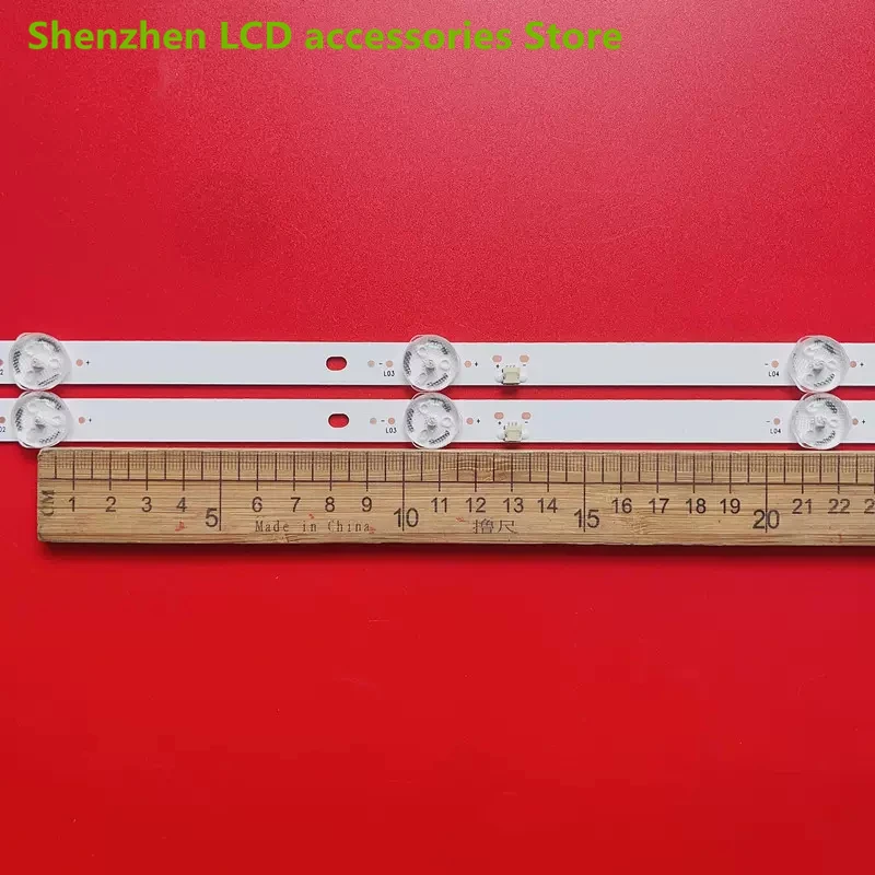 شريط إضاءة خلفية ليد لمدة ساعات ، Sqy32a114 De ، 6 LEDs ، Vios VI ، Strisce 6 ،