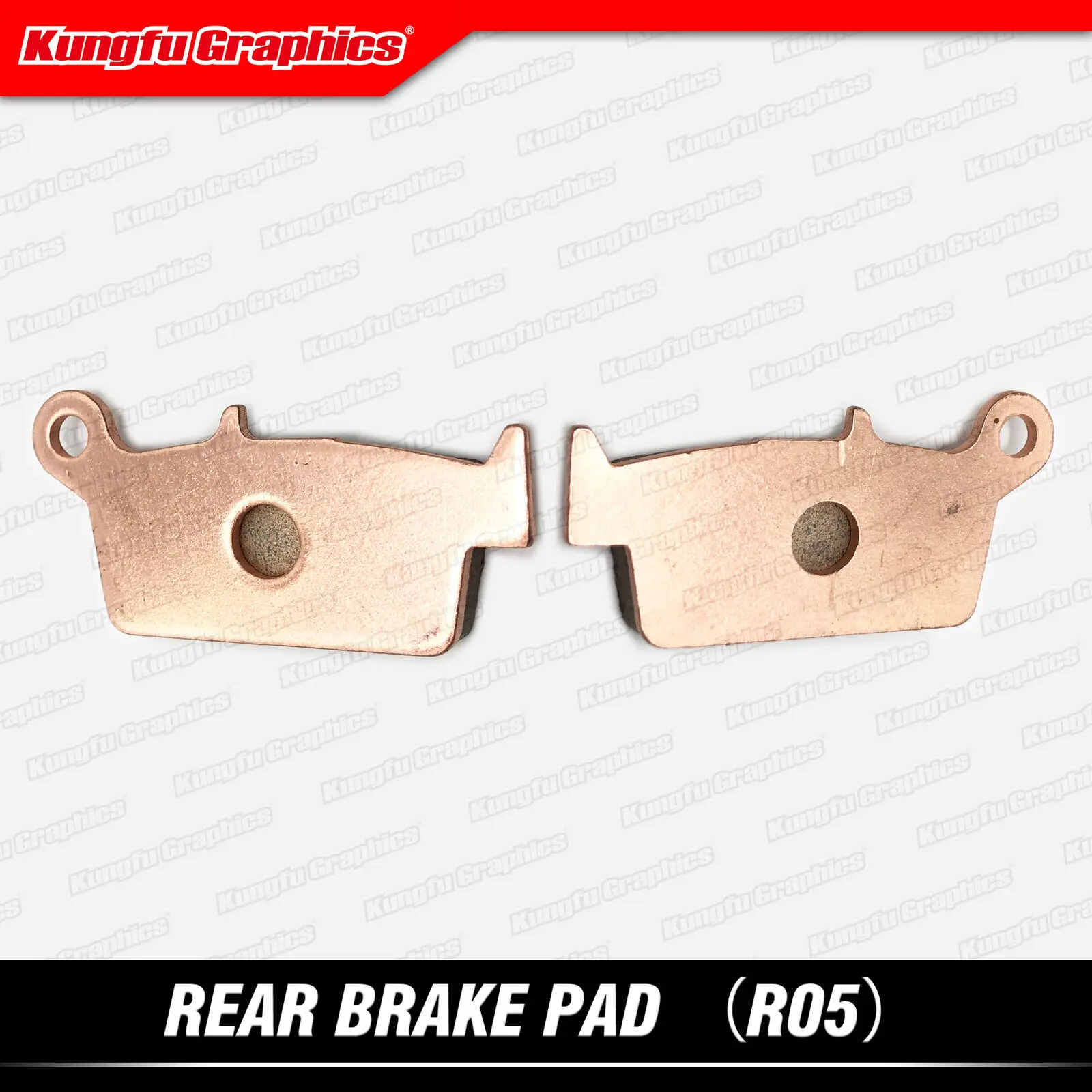 

JY Racing Motorcycle Rear Brake Pads for Honda CR125 CR250 87-01 / KX 125 250 95-05 / YZ125 YZ250 98-02 / RM125 RM250 96-11