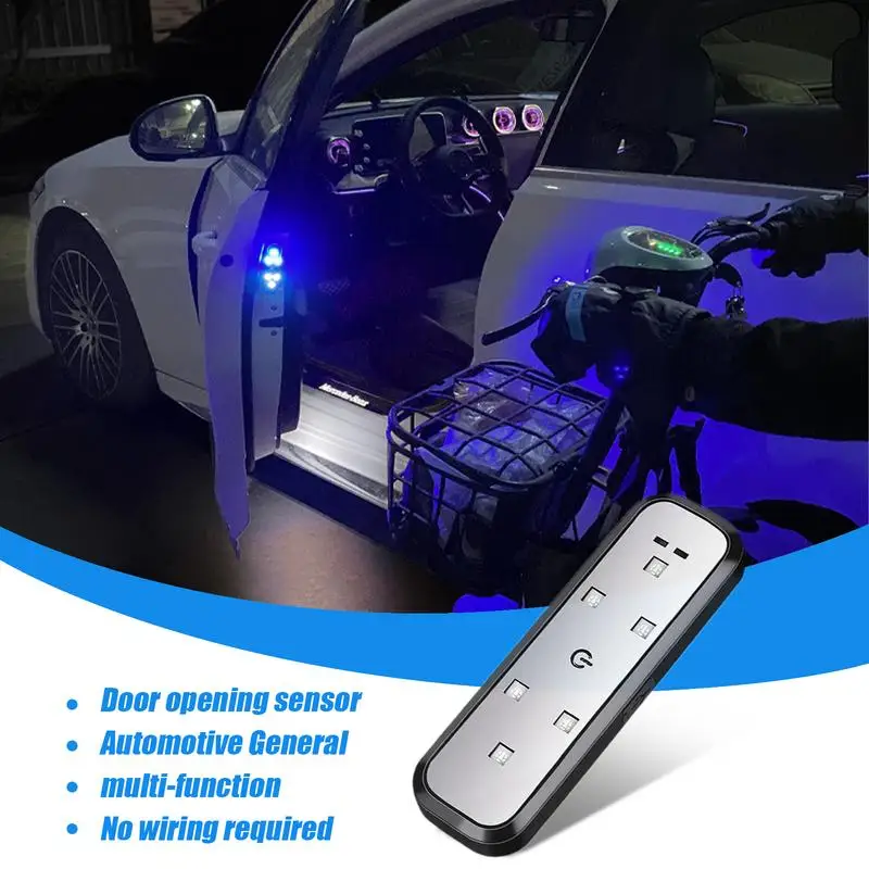 LED Car Door Lights Intelligent Sensing Adjustable LED Lights Energy Saving Lights With High Brightness Rechargeable Courtesy