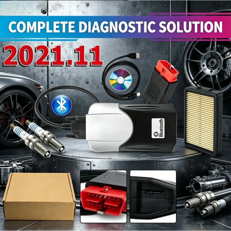 

2026 NEW OBD2 Diagnostic Tool Scanner 2021.11 Keygen 2020.23 Vd CDD Bluetooth for TNESF ORPDC DELPHIS Car Truck