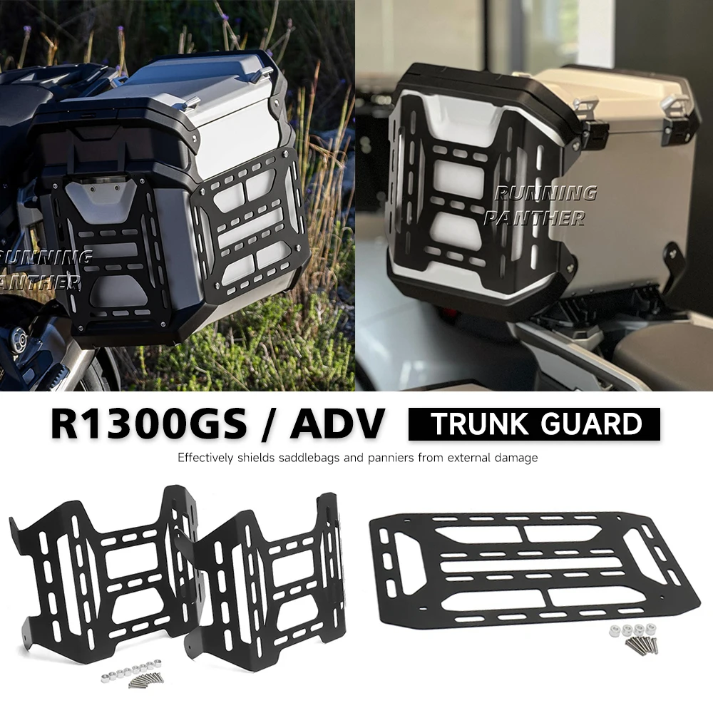 

R1300GS ADV Защита багажника мотоцикла для BMW R 1300 GS Adventure Защита решетки багажа Верхний чехол Хвостовой ящик Ящик для хранения Боковая верхняя коробка