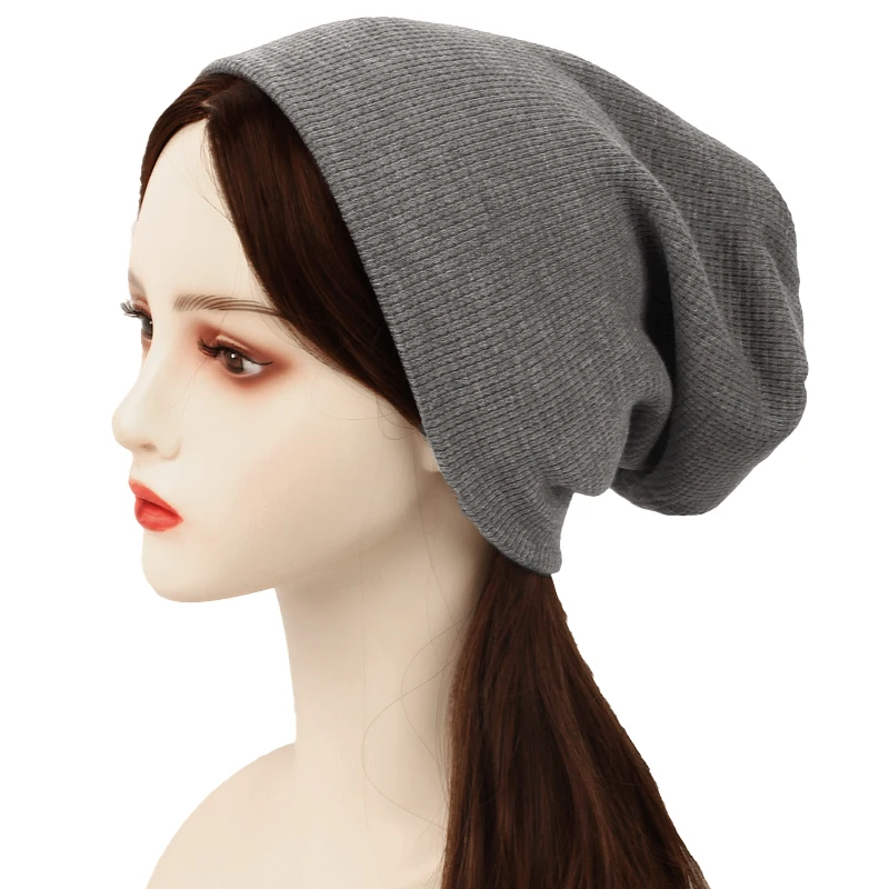 Geebro Mode frauen Mode Beanie Hut Neue Herbst Winter Einfarbig Hüte Weibliche Weiche Stricken Kappe Hip Hop Skullies gorras
