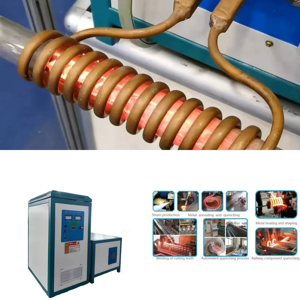 

CUSTOMIZED Steel Iron And Other Metal Rapid Quenching Heat Treatment Hine Easy-To-Operate Induction Coil Heating Hine