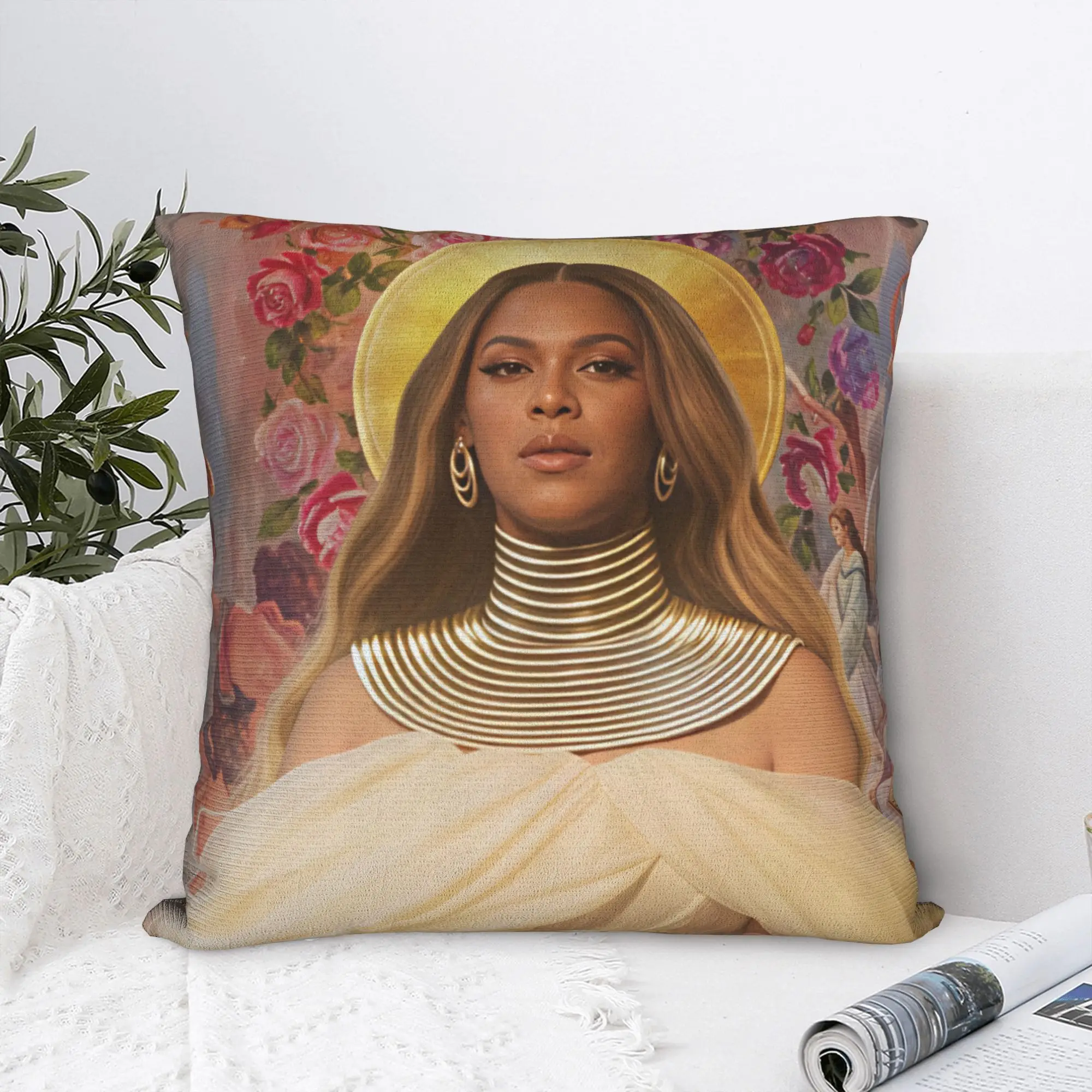 Pop Music Beyonce  Pillow Case  Fashion Pillow Cover Comfy Pillowcases For Living Room Sofa