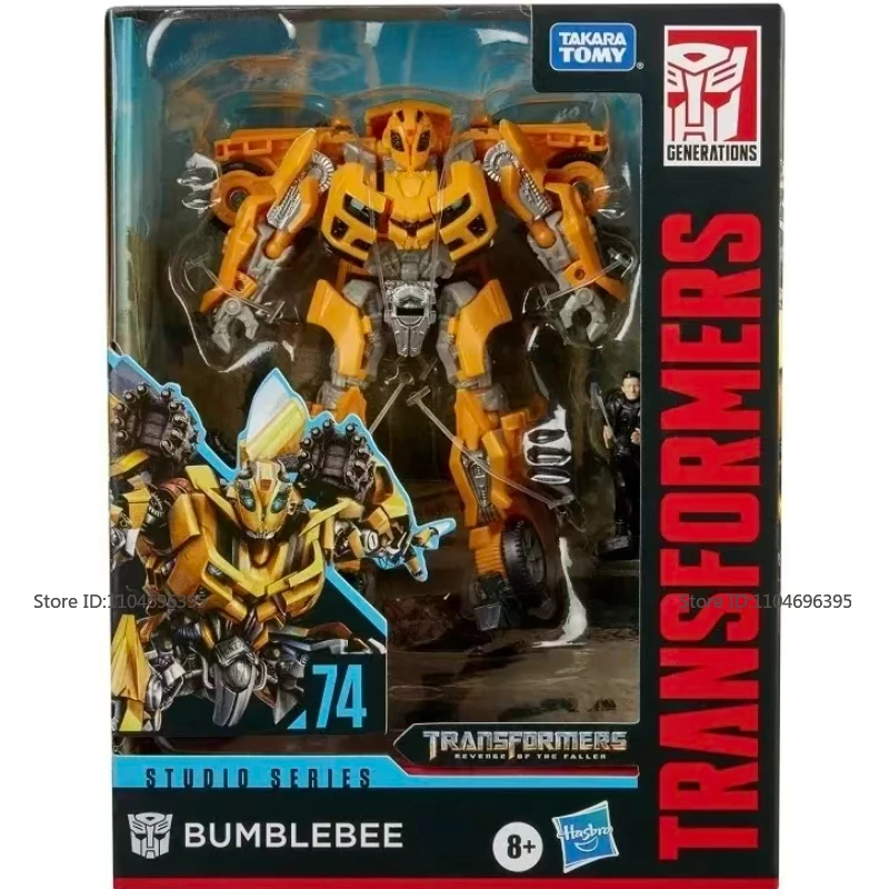 

prototype Bumblebee SS-74 children's toys assembly model Anime movie figurines Promotional items birthday gift ornament robot