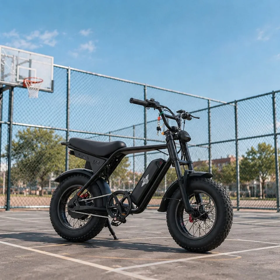 Freego M3 750W Electric Bike for Adults 16 × 4.0” Fat Tire 48V 13AH Battery 20 MPH Off-Raod e Bike Electric Mountain Bike image 2