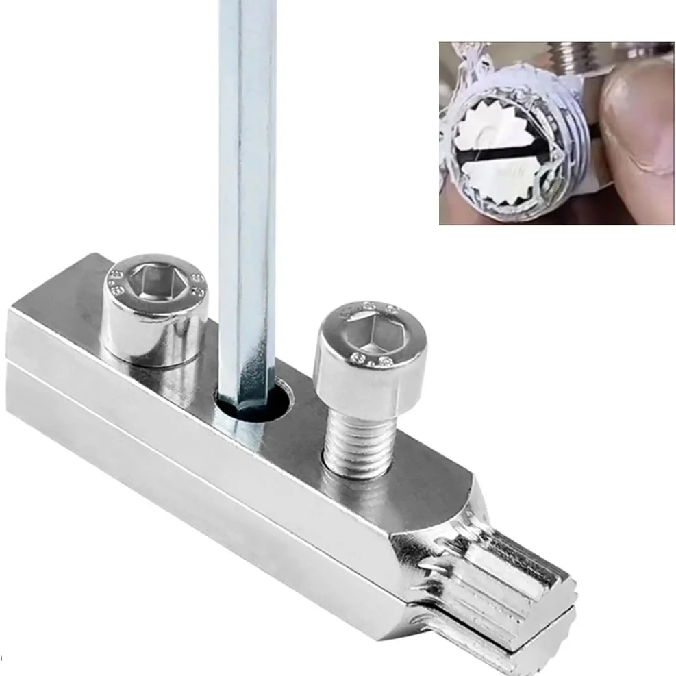 

Upgraded Faucet Angle Valve Broken Wire Extractor Tool, Portable Tap Water Pipe Repair Kit for PPR/PPE Pipes Drill Bits