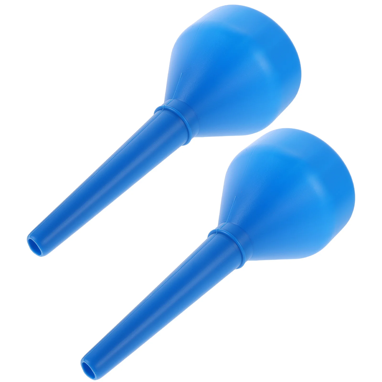 

2pcs Blue Plastic Fuel Funnel: Wide Mouth Oil Funnel With Screen Filter For Car Motorcycle Gas Tank Diesel Refueling Repair Tool