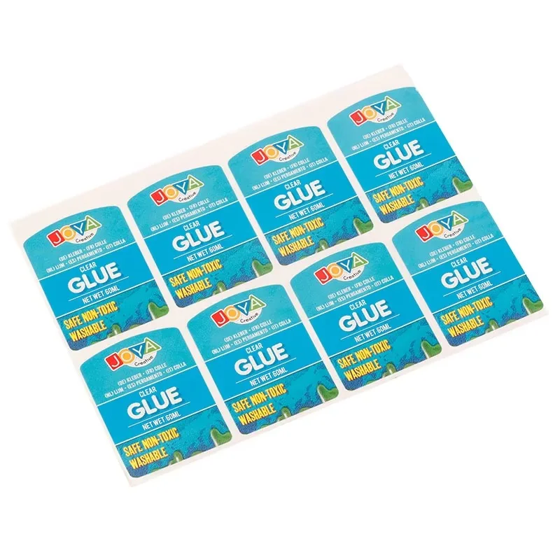 Custom Eco-friendly High-gloss Art Paper Stickers | Waterproof Adhesive Labels | Packaging Sticker Sheets