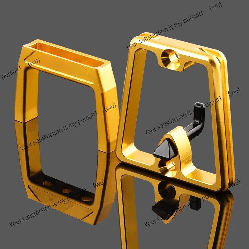 3-Hole Split Pig Nose Holder Front Carrie, Front Shelf Mount for Brompton Folding Cart