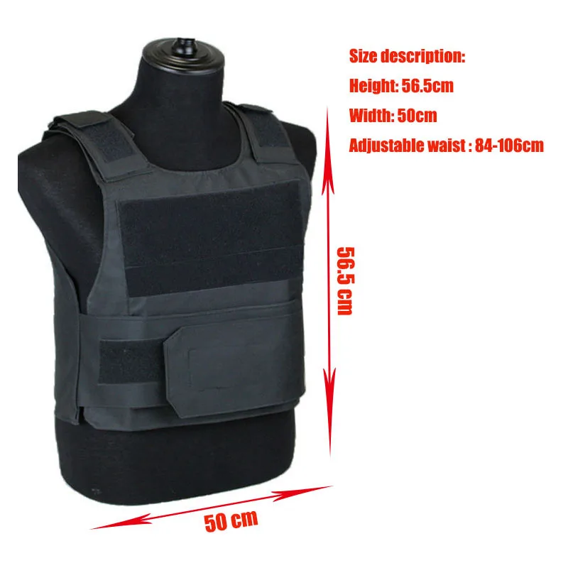 High Quality Tactical Army Vest Down Body Armor Plate Tactical Airsoft Carrier Vest CP Camo Hunting Police Combat Cs Clothes