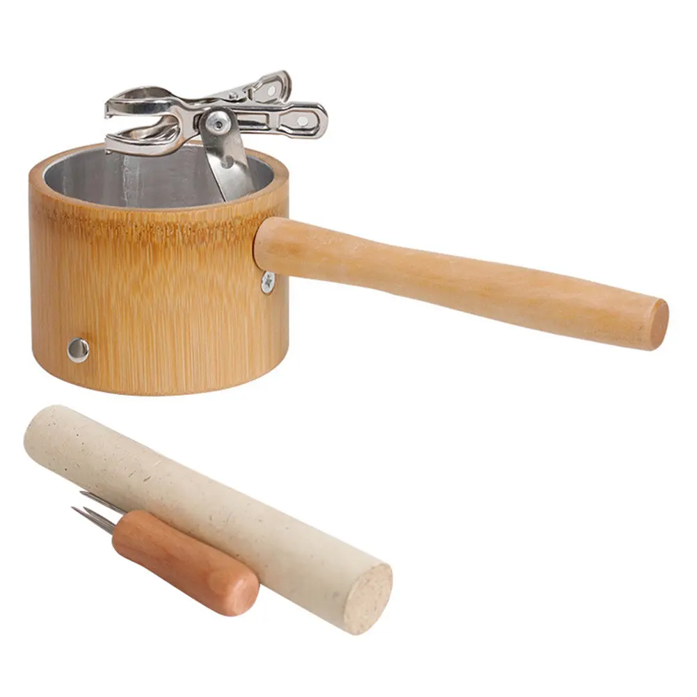 1Set Portable Moxibustion Meridian Massage Box Ergonomic Handheld Moxa Stick Holder for Neck Back Chest Abdomen Acupoint Therapy