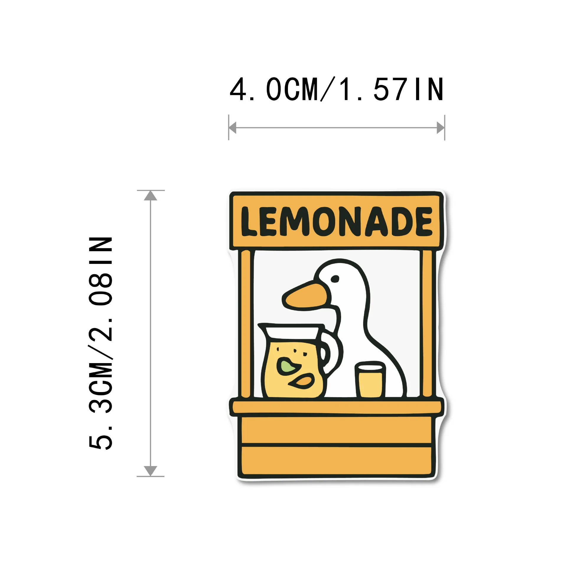 50 قطعة لطيف وسخيف أوزة الكتابة على الجدران ملصقات مضحك الحيوان الكرتون صائق DIY بها بنفسك الأمتعة الهاتف الغيتار الثلاجة كوب سكيت ألعاب أطفال