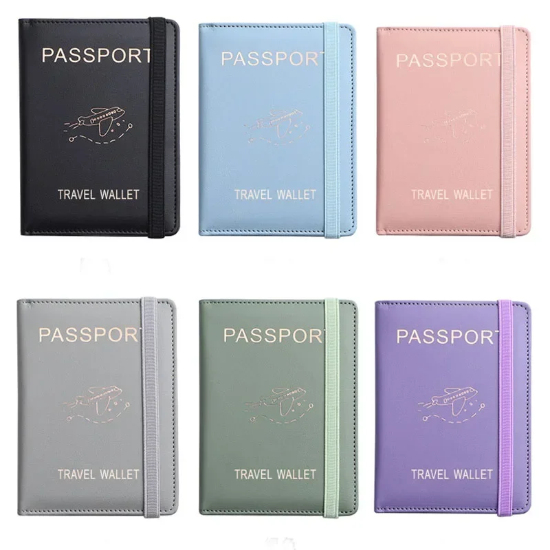 Ultra-thin Travel Passport Cover Multi-Function Passport Protector Case PU Leather Credit ID Card Holder Wallet Passport Holder