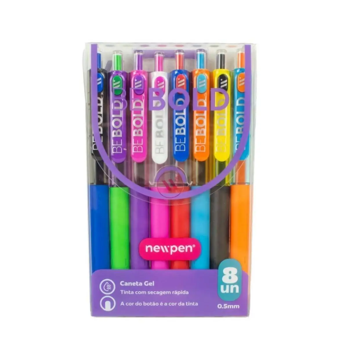 05mm Be Bold Retratil Spherographic Gel Pen