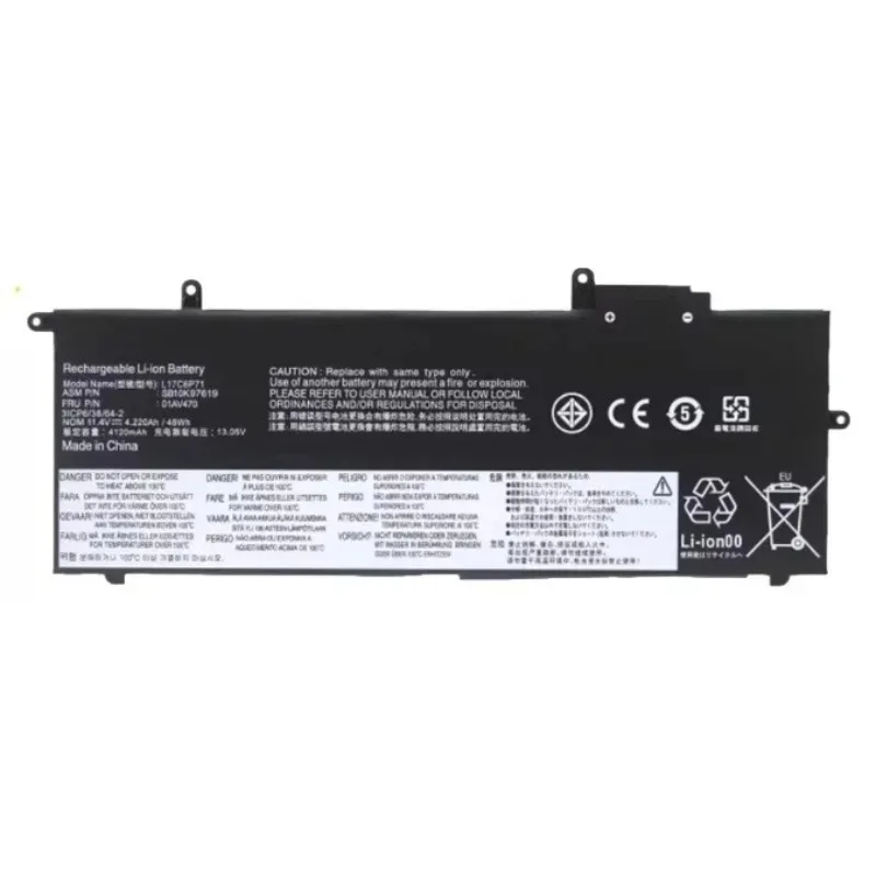 

01AV470 for Lenovo Thinkpad X280 L17L6P71 L17C6P71 Laptop Battery 4100mAh