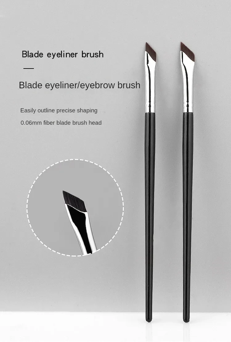 Upgrade Blade Eyeliner-Pinsel, ultradünn, feiner Winkel, flacher Augenbrauenpinsel, Liner Brow Place, Make-up-Pinsel, präziser Detailpinsel – Detail 1