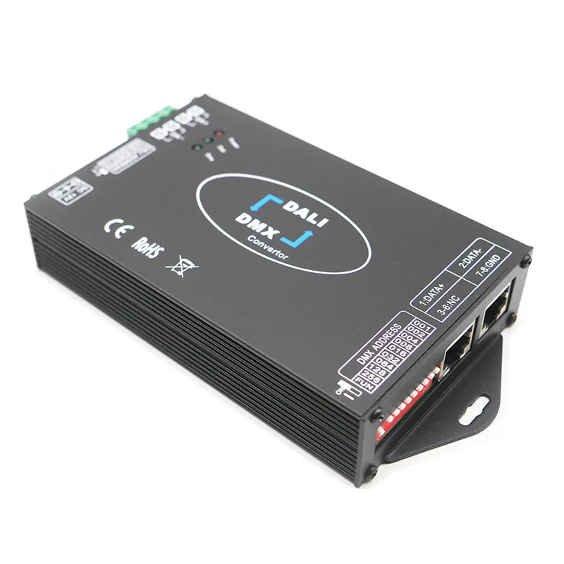 DALI DMX512 Signal converter DALI to DMX512/DMX to DALI signal Dimming signal conversion Controller