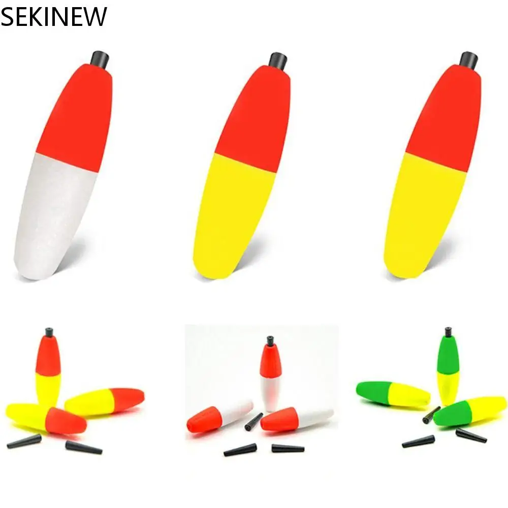 

Sea Angling Bicolor Cigar Floating Floating Buoy Tube Fishing Corks Bobbers Fishing Tackle