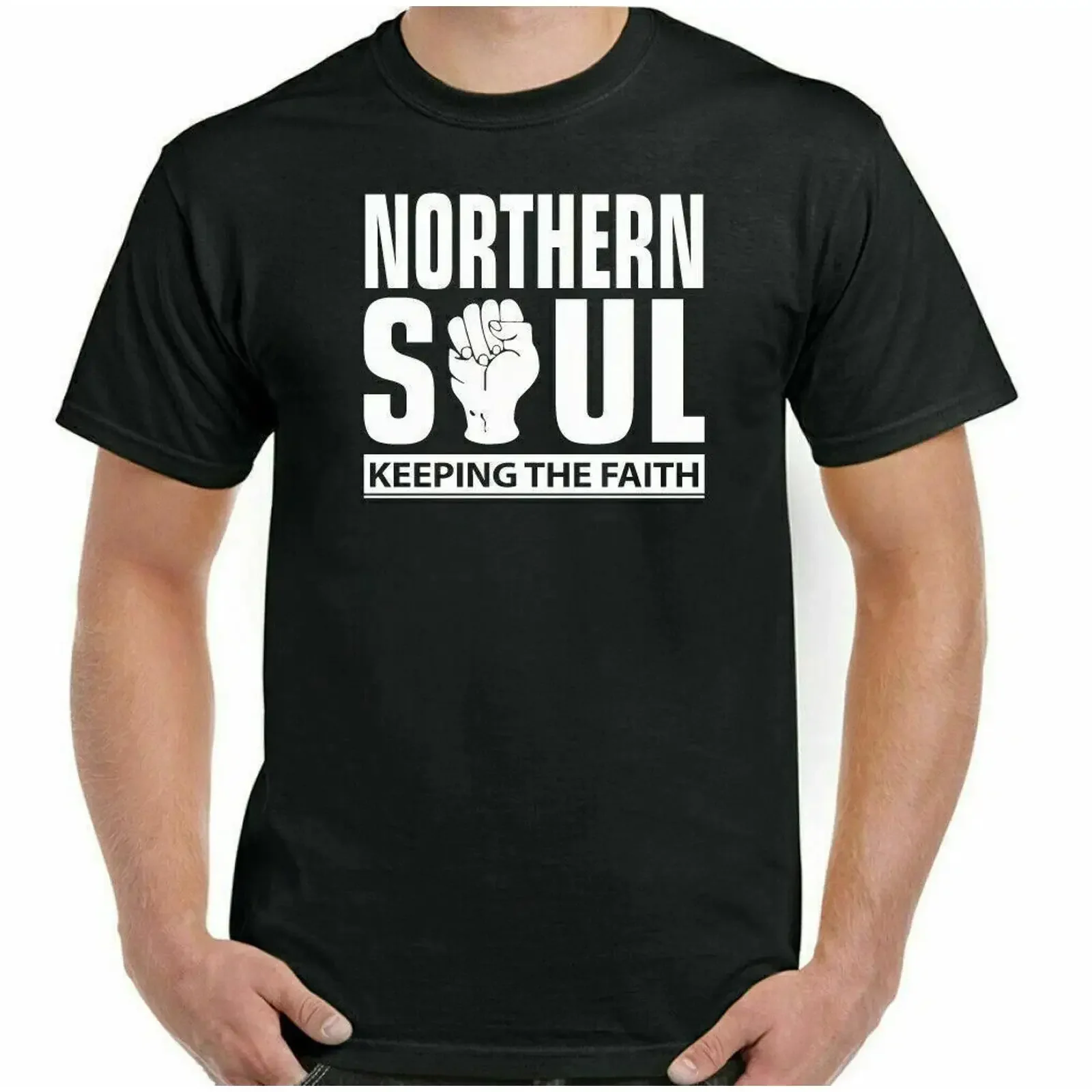 CAMISETA NORTHERN SOUL Tamla Motown Ska 2Tone MOD Scooter Stax Records Tanztop vintage Lavada Elástica Suave con gráfico Casual
