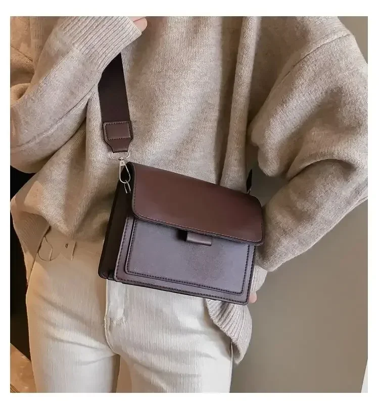 Women's PU Leather Crossbody Bag Image 19