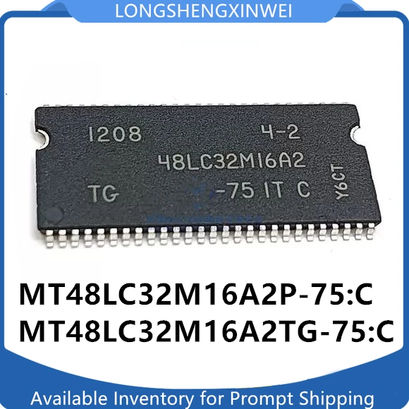 1PCS MT48LC32M16A2P-75C MT48LC32M16A2TG-75:C TSOP54 New