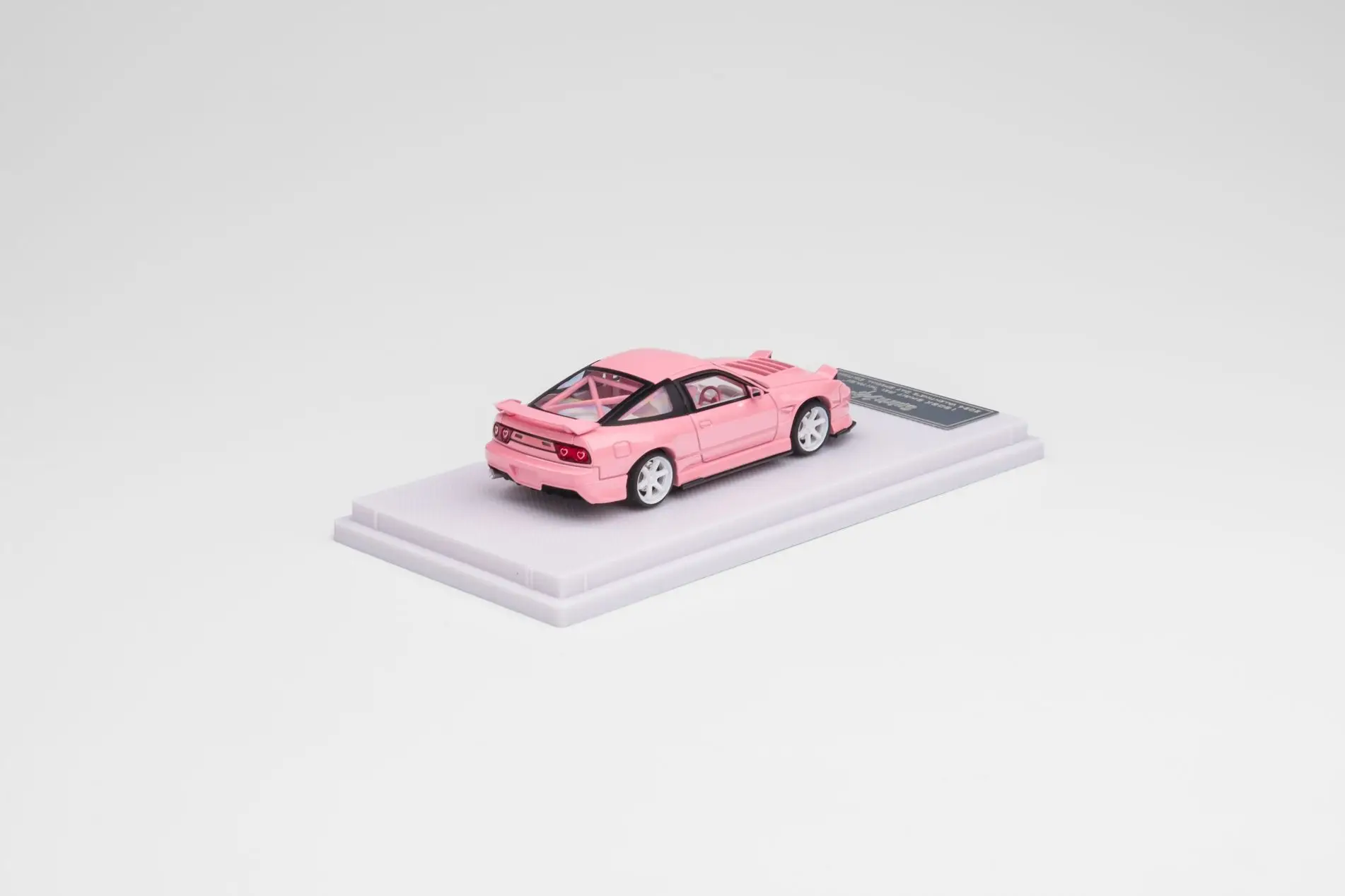 Newly Stocks Micro Turbo 1:64 Diecast Model Car 180SX Pink Color 2024 Special Edition