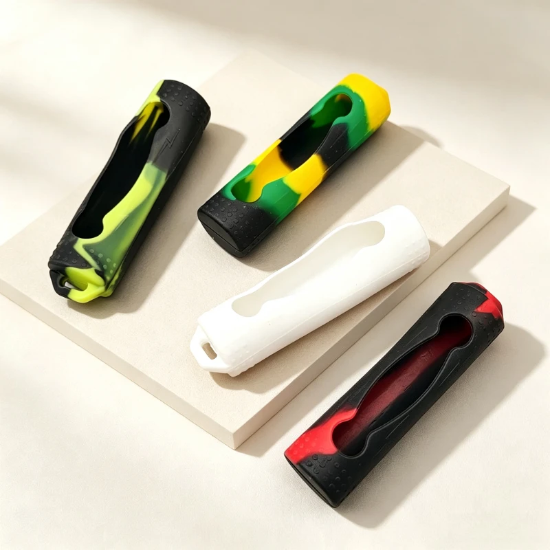 1PC Soft Silicone Decor Protective Sleeve Anti-Slip Shockproof Keychain Pendant Cover