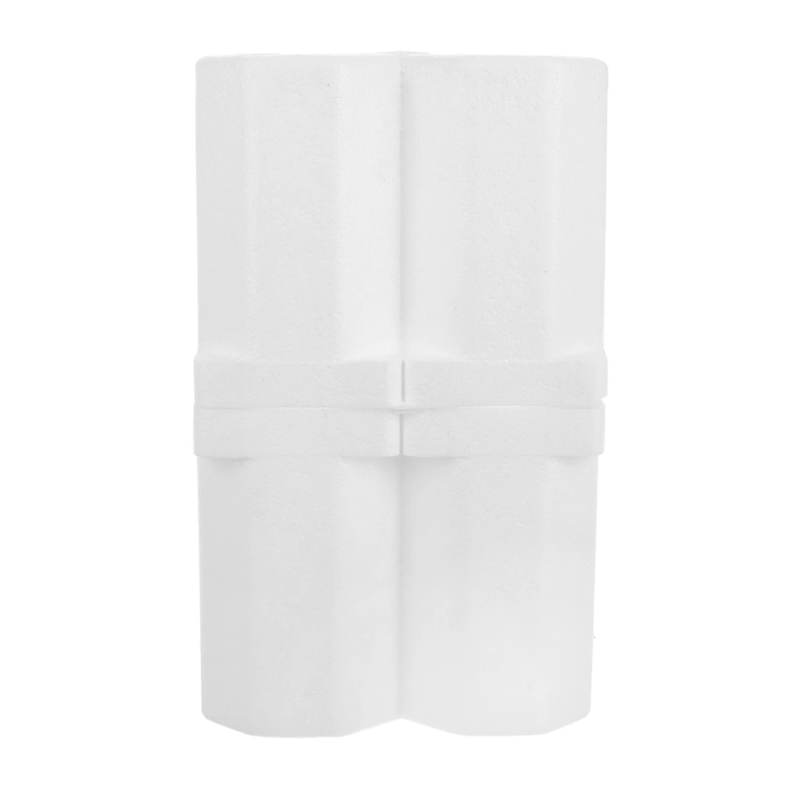 

85mm Red Foam Box High Density Dual Bottle Secure Structure Cardboard Shipping Boxes Travel Moving Supplies